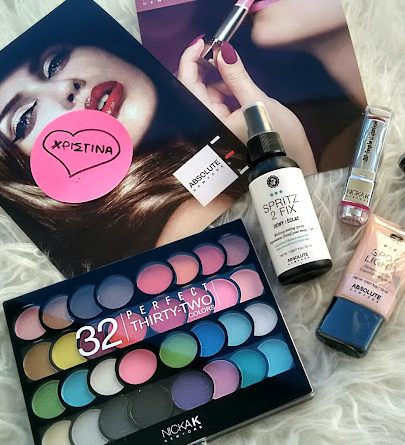 Δοκιμάσαμε Προϊόντα της Absolute & Nicka K New York Cosmetics |&nbsp;#SHOPPING