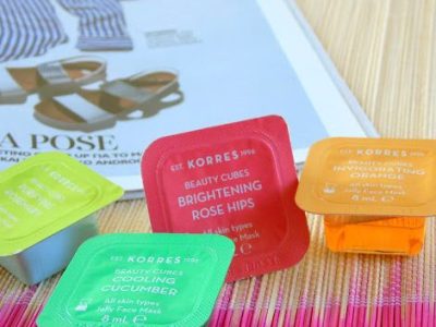 Μάσκες Προσώπου σε Cubes από τον Korres |&nbsp;#SHOPPING