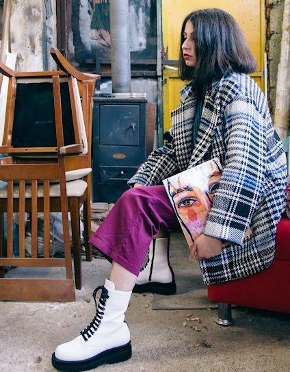 Tartan Coat ft Helmi |&nbsp;OOTD