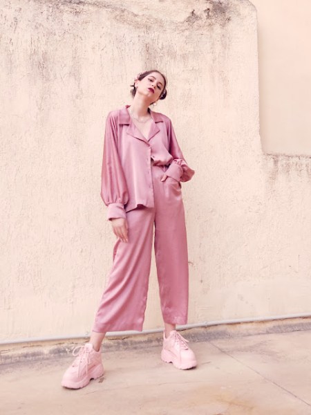 💎Nights in Pink Satin ft Da- Ma Vintage |&nbsp;OOTD
