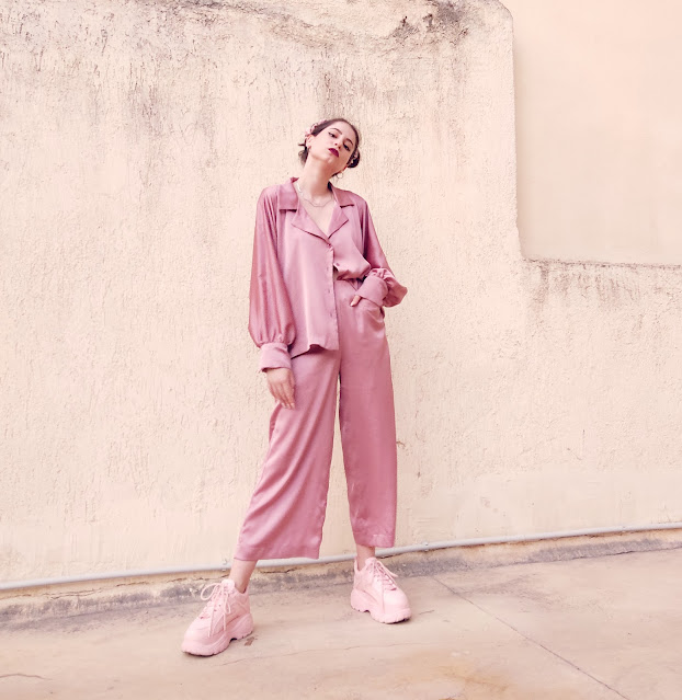 💎Nights in Pink Satin ft Da- Ma Vintage |&nbsp;OOTD
