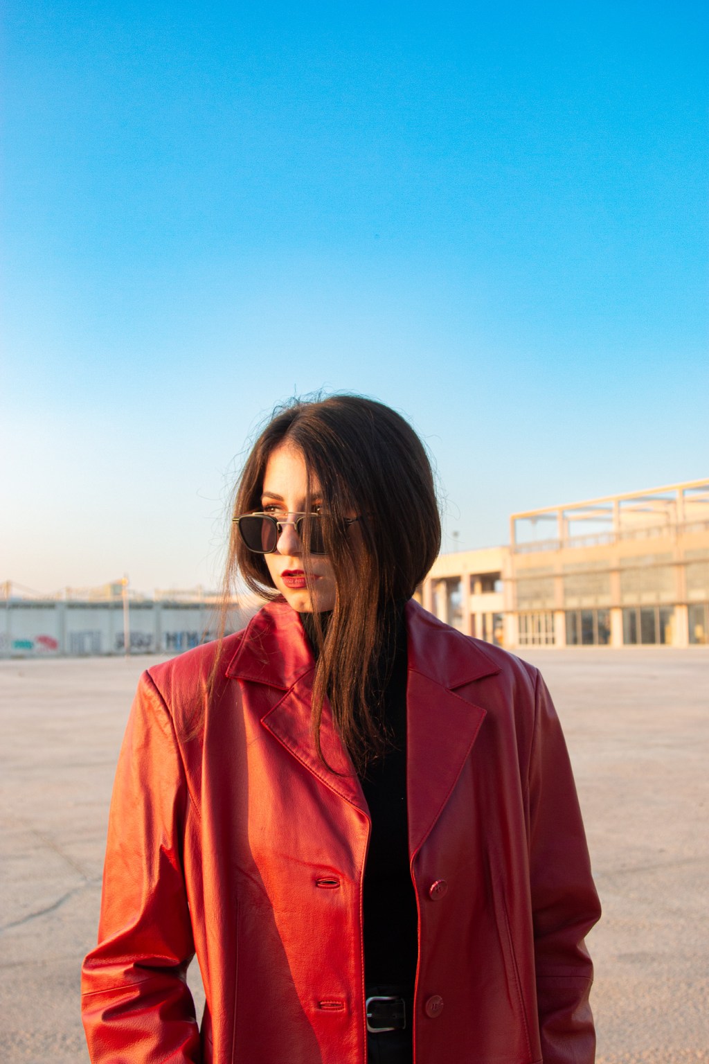 Red Trench Coat |&nbsp;OOTD