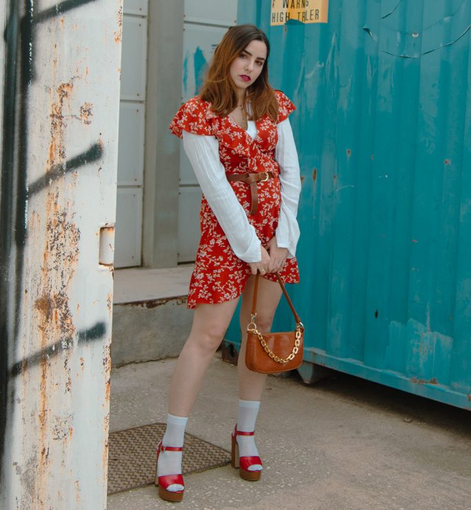 Wrap Dress ft FAVELA |&nbsp;OOTD