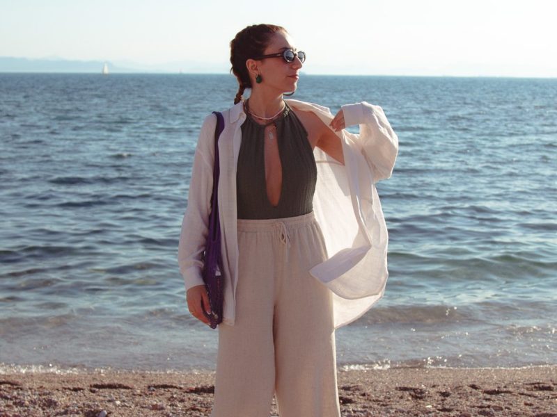 What to Wear: Λινά και Μαγιό για Vacation Outfit |&nbsp;OOTD