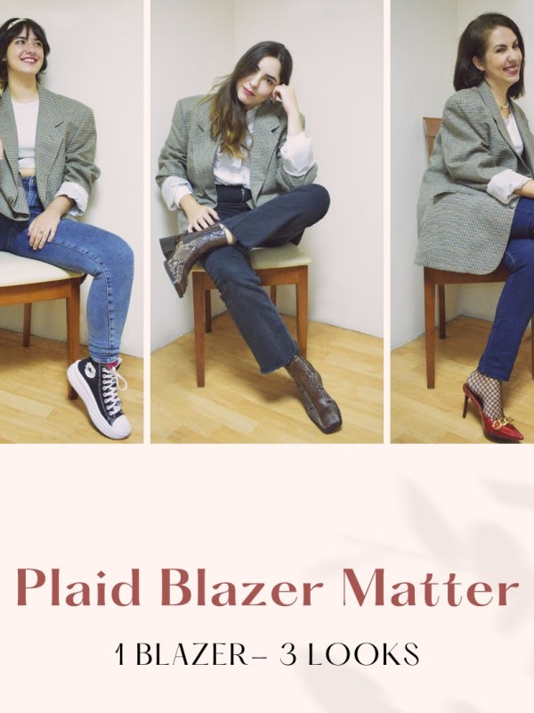 3 Τρόποι να Φορέσεις το Καρό Σακάκι. |&nbsp;OOTD
