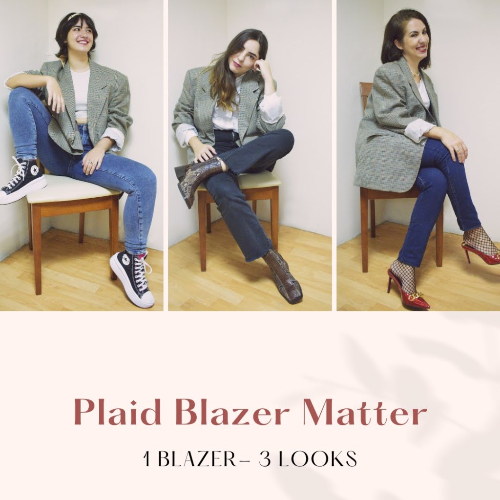 3 Τρόποι να Φορέσεις το Καρό Σακάκι. |&nbsp;OOTD
