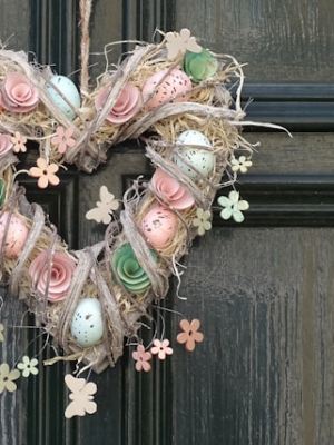 Πώς να Φτιάξετε Εύκολο Χειροποίητο Πασχαλινό Στεφάνι | Mama&nbsp;Stalker